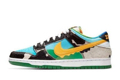 Pop Fake SB Dunk Low Ben & Jerry's "Chunky Dunky"