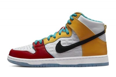 Pick Multicolor FroSkate x Nike SB Dunk High "All Love" Reps