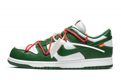 New Reps Off-White x Dunk Low "Pine Green"