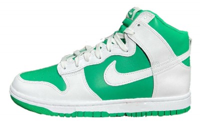 Fake Nike Dunk High "White/Green"