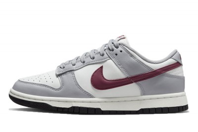 Pick Top Nike Dunk Low "Grey Team Red" Reps