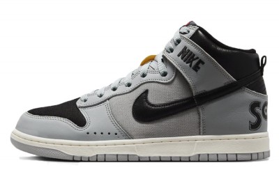 The Latest Replicas SoulGoods x Nike Dunk High "Grey Black"