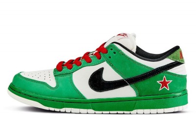 Green Fake Nike SB Dunk Low "Heineken 2.0"